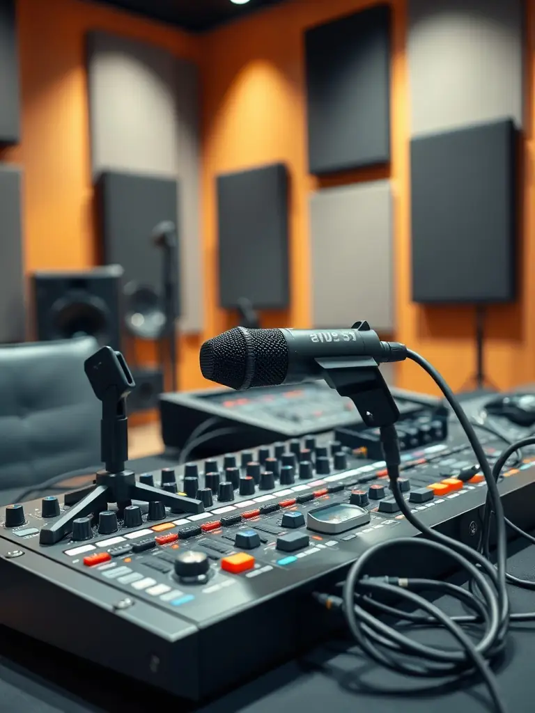 A variety of cables, connectors, and other essential equipment used in event production, emphasizing the comprehensive support provided by ASS LA BOITE A MATOS.